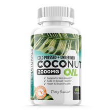 Load image into Gallery viewer, FORTE NATURALS Coconut Oil MCT C8 C10 vitamin supplement soft gel non GMO protein