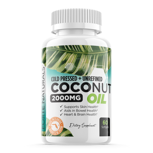 FORTE NATURALS Coconut Oil MCT C8 C10 vitamin supplement soft gel non GMO protein