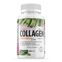 Load image into Gallery viewer, FORTE NATURALS Collagen Peptides Powder Pills Tablets Protein Bovine Hydrolyzed Type 1 & 3 As Seen in FORBES MAGAZINE