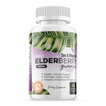Load image into Gallery viewer, FORTE_NATURALS_Elderberry_Propolis_Adult_Immune_Sypport_Gummies_Vitamin_Supplements
