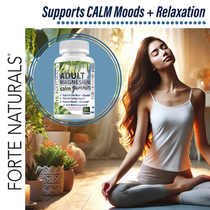 ADULT Magnesium Calm Gummies Chewable Supplements 250mg