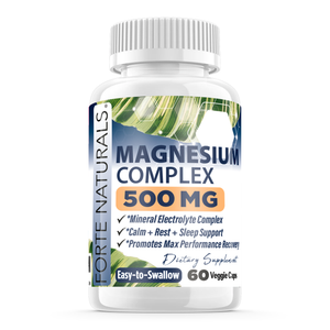 magnesium supplement for glp 1 FORTE NATURALS Magnesium Citrate 500mg per capsule No Nausea for GLP-1 – Forte Naturals