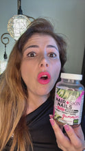 Load and play video in Gallery viewer, Hair Skin &amp; Nails Gummies with Biotin 5000mcg Supplement
