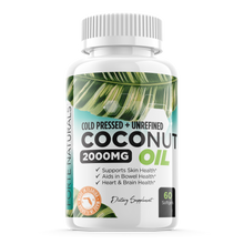 Load image into Gallery viewer, FORTE NATURALS Coconut Oil MCT C8 C10 vitamin supplement soft gel non GMO protein
