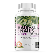 Load image into Gallery viewer, FORTE NATURALS Hair Skin and Nails BIOTIN 5000mcg Gummies Vitamin Supplements Buy Online

